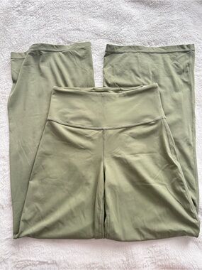 Athleta High-Rise Olive Green Leggings